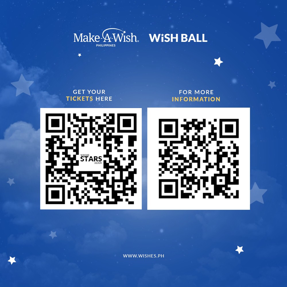 Make-A-Wish Philippines and @blogapalooza  are thrilled to present, “Where Stars Align” — the 1st Wish Ball in the country, on April 29 at The Peninsula Manila. The formal charity gala aims to raise funds to make wishes come true for Filipino children with critical illnesses.