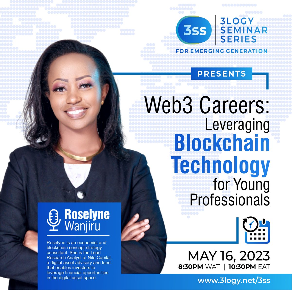 3logyLimited's tweet photo. Join us in May 16 2023 @TheMurungiSarah @basma_elhabibi @OmarSAlolama @ProfIsaPantami @WRoselyne_ https://t.co/32QVnWij2o