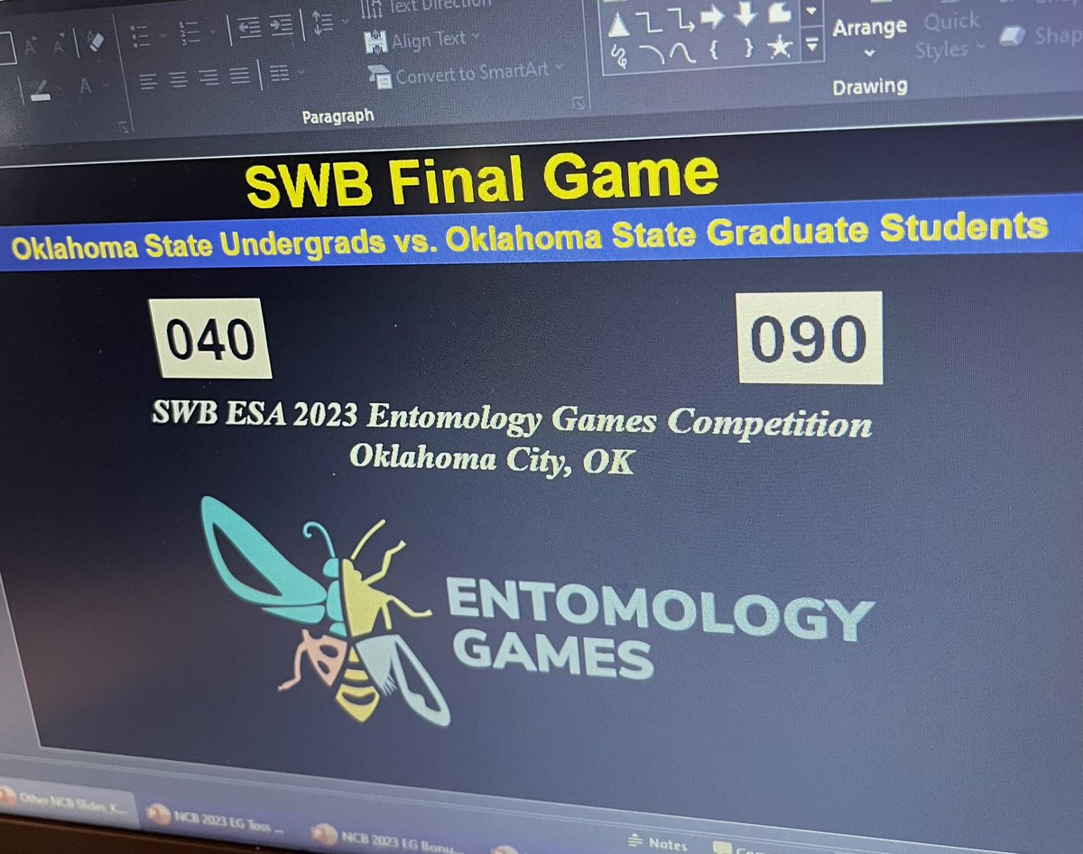 Although it was a little stressful, it was mostly exciting and fun being the ESA Southwestern Branch Gamesmaster! I had a blast running it w/ the NCB 💖🐜🦋🐞 Photos w/ Drs. Elizabeth Long &amp; Ellen Klinger 💕