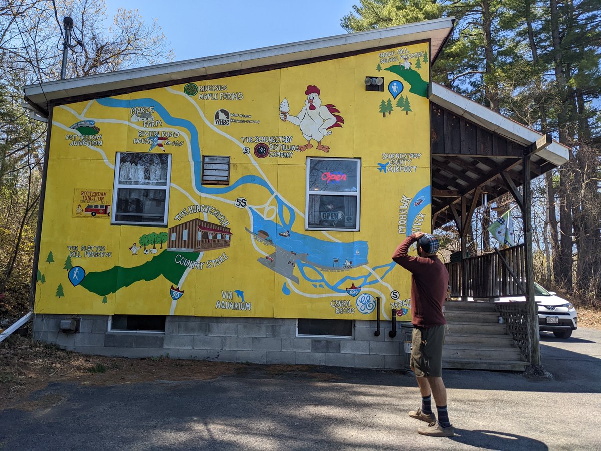 CycletheErie's tweet photo. We love finding the best local spots on the trail, and helping you find them too!

There are over 100 certified #BikeFriendlyNY businesses that go the extra mile for trail users. Discover them at https://t.co/wcOani1XED

📸: Hungry Chicken Country Store, Rotterdam Junction https://t.co/OCkMRBq0yK