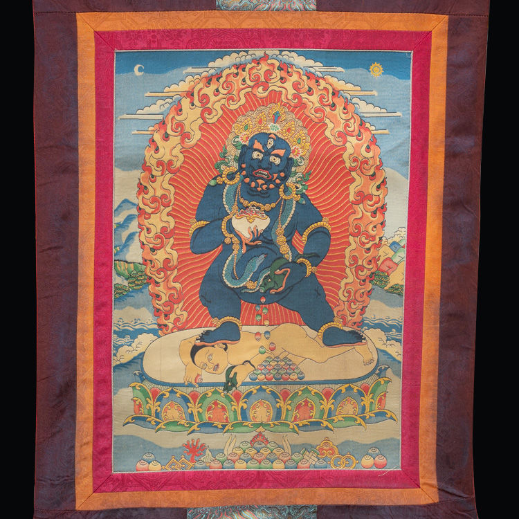 jackree88's tweet photo. Tibet Black God of Wealth Thangka

View auction details, art exhibitions and online catalogs; and collections of contemporary, impressionist or modern art, #Asian antiques #Chinese art.

https://t.co/B3ReoyRsm9

#thankapainting #heritage #livingheritage #mindfullness #sacred https://t.co/4tI1KX7KU4