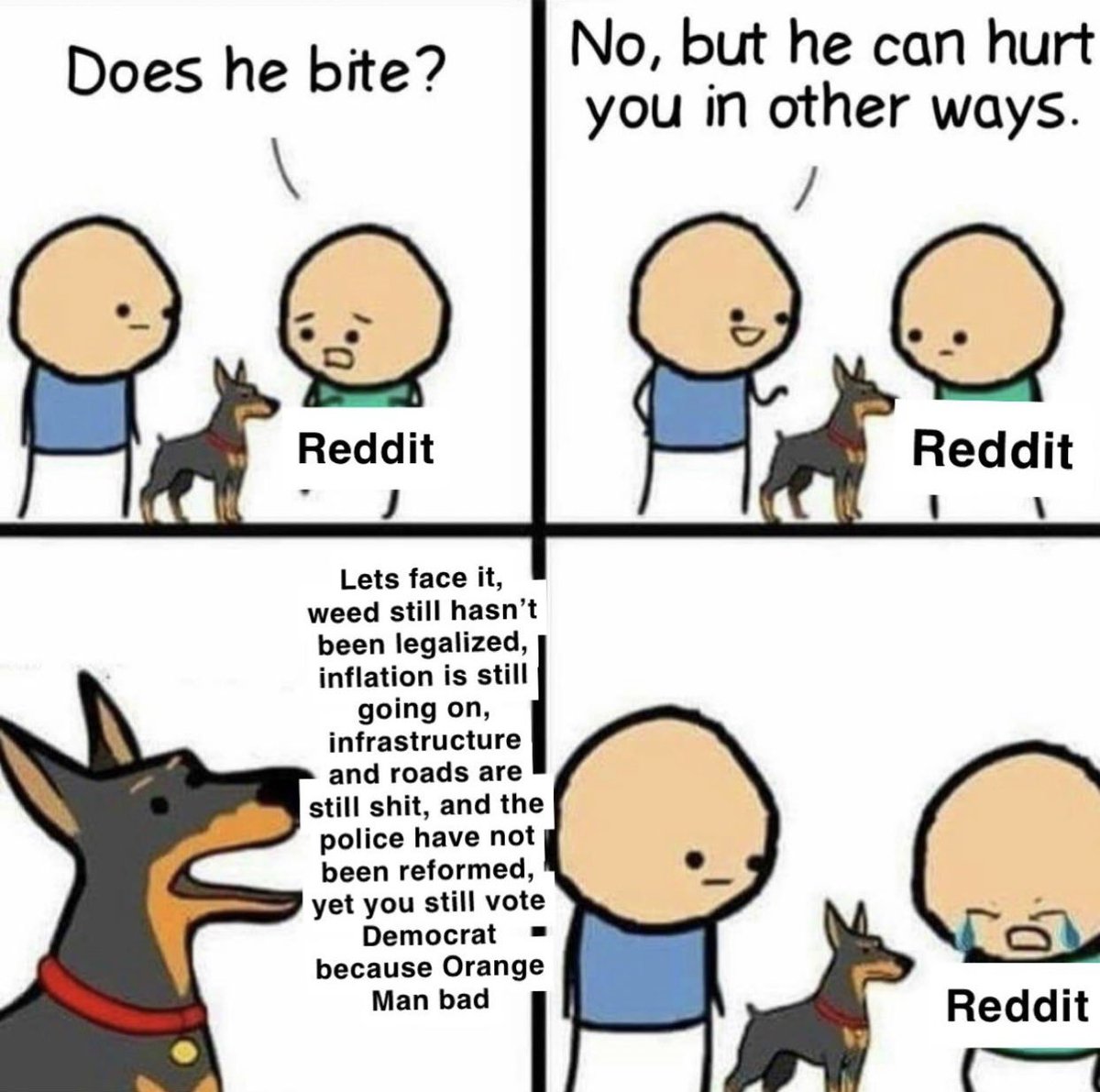 This one goes out to the centrists and baby libs