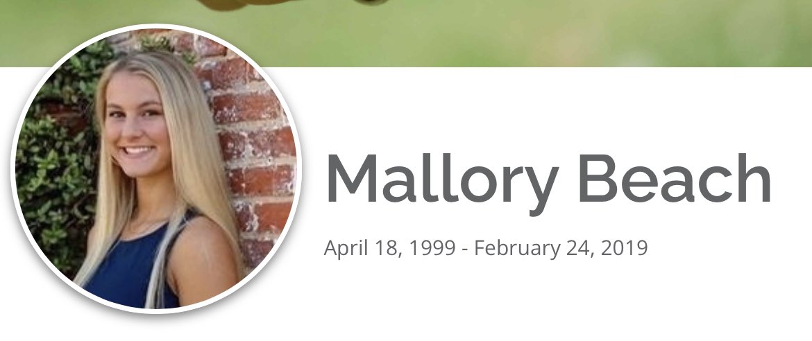Happy heavenly birthday, Mallory Beach.  What happened was not ok - the way you died, how your family were treated and then the cover up. You have not been forgotten #MalloryBeach #JusticeForMallory #VictimsVoice #CrimeAnalyst