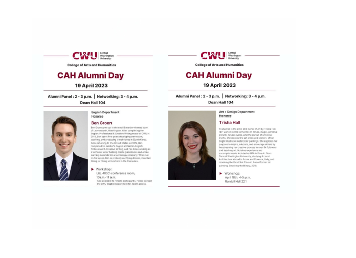 CWU Arts&Humanities tweet media