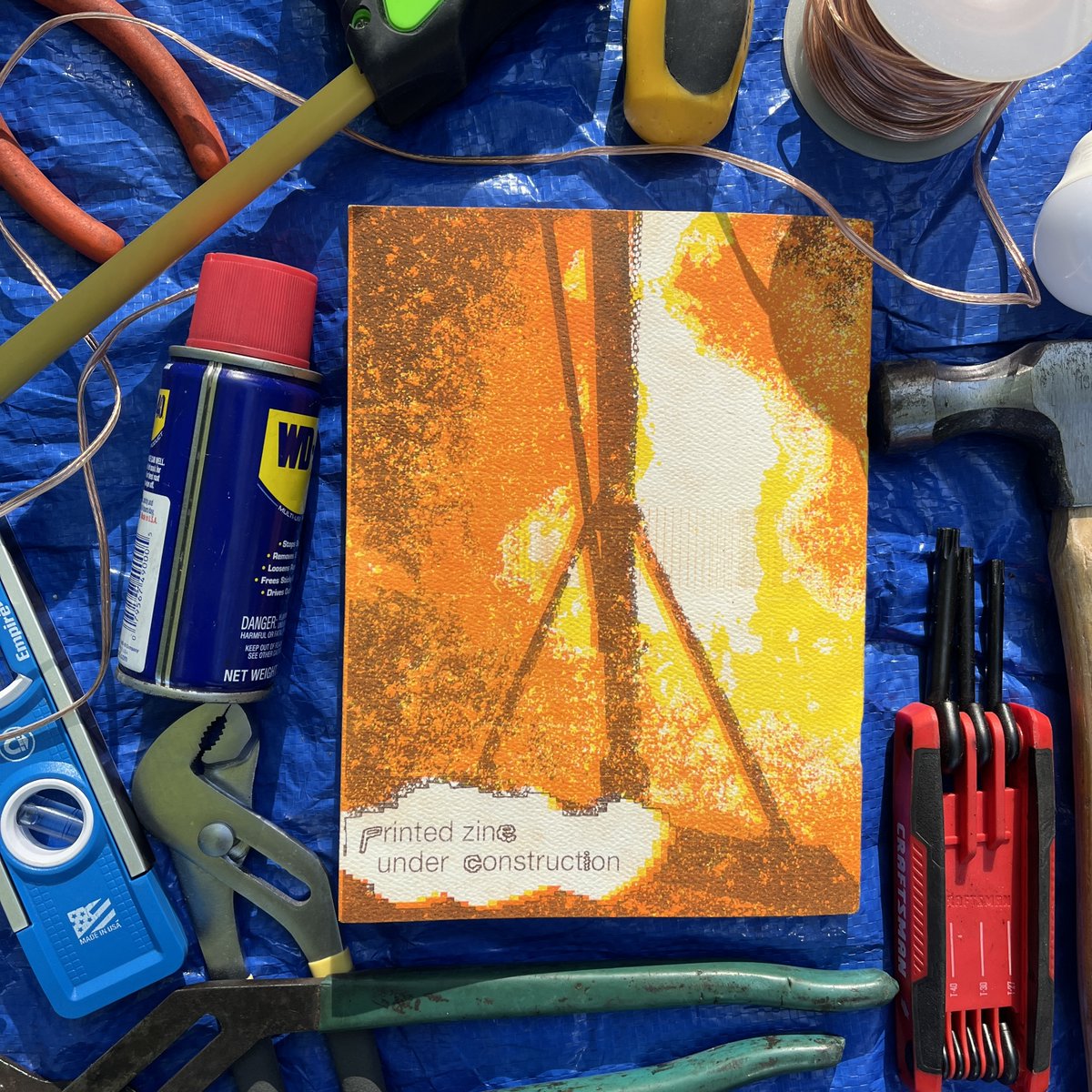 printedzinelou's tweet photo. Printed: Edition II "Under Construction."
Launching Saturday, April 29th.
67 artists, over 70 pages, custom risograph cover.
Preorders open now:
https://t.co/IuMgi0benH https://t.co/cTr6AUC9sF