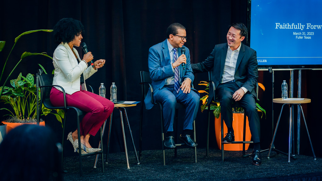 fullerseminary's tweet photo. A recap from the Fuller Texas event with David Emmanuel Goatley and Wayne Park!! Don’t forget to follow Fuller Texas on Instagram, @fullertexas
#FullerSeminary #FaithfullyForward #Fuller75 #FullerTexas https://t.co/1fqS2kOFwT