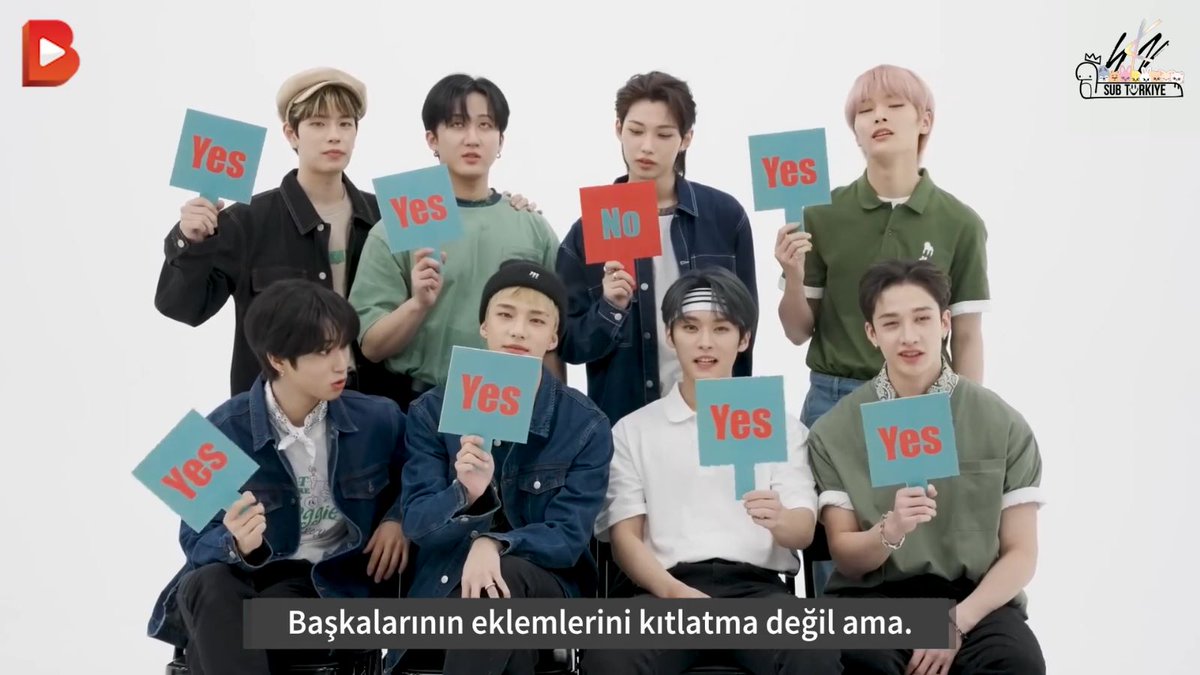 SKZSubTurkiye's tweet photo. 📢 Merhabalar! Stray Kids ile "Evet veya Hayır" Quizi! videosu Türkçe alt yazılı olarak YouTube kanalımıza yüklenmiştir. İyi seyirler dileriz~ 🐰

https://t.co/P9tSzBAo4X https://t.co/CEdXm58UzY