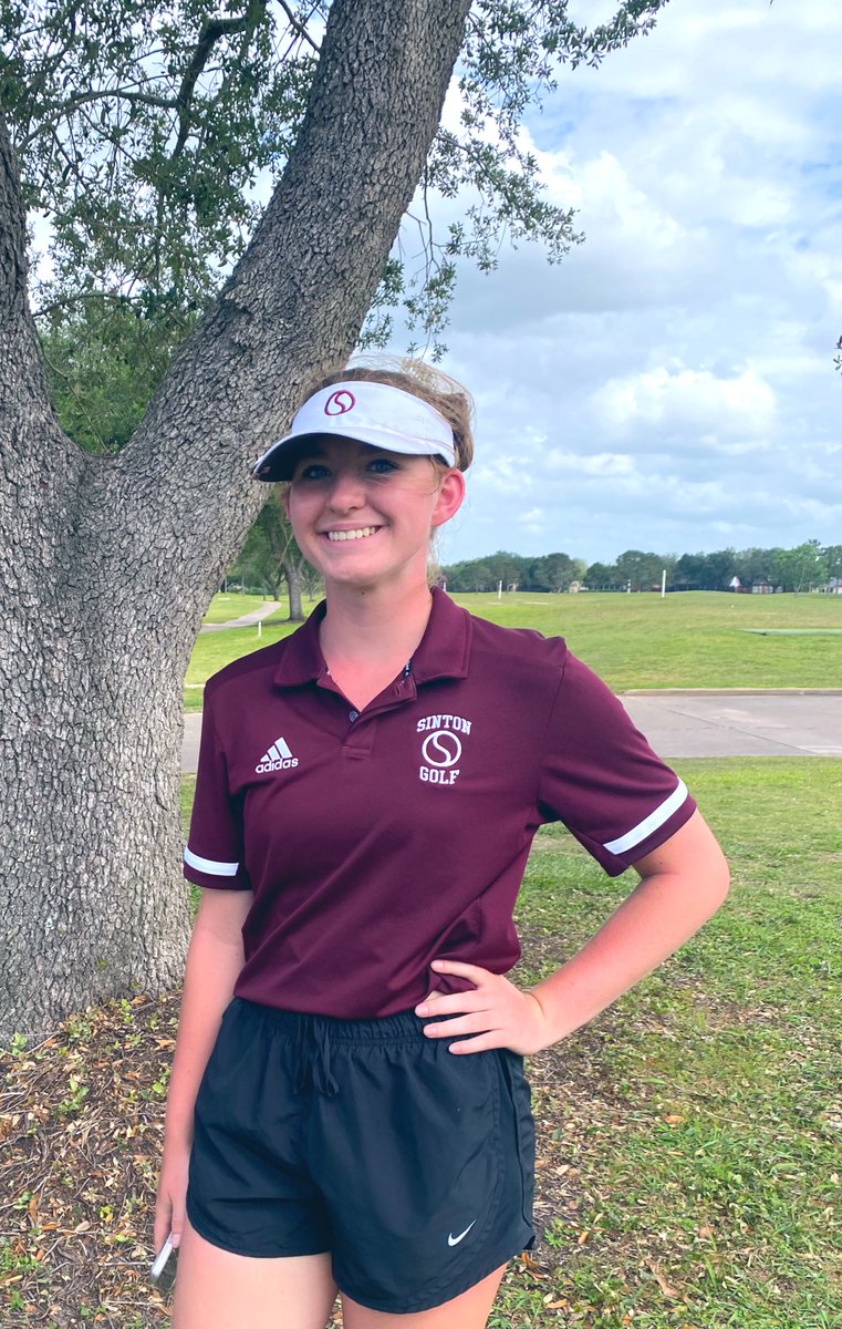 Sinton_Golf's tweet photo. Congratulations to regional qualifier Hailey Burch on an amazing freshman season! https://t.co/mTJfzLDtxj
