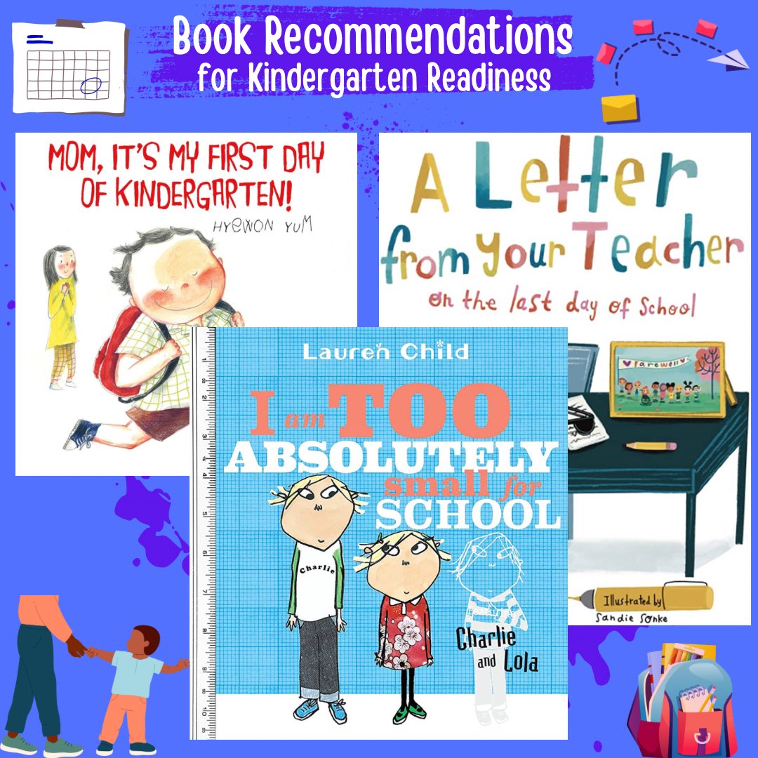 AFELphilly's tweet photo. Children start a new journey in kindergarten, so check out these books to help show them you’ll be there to support them every step of the way!

If your child will be 5 years old by Sept. 1, 2023 it’s time to register for kindergarten. Registration is open now! https://t.co/YYoRlq9cQf