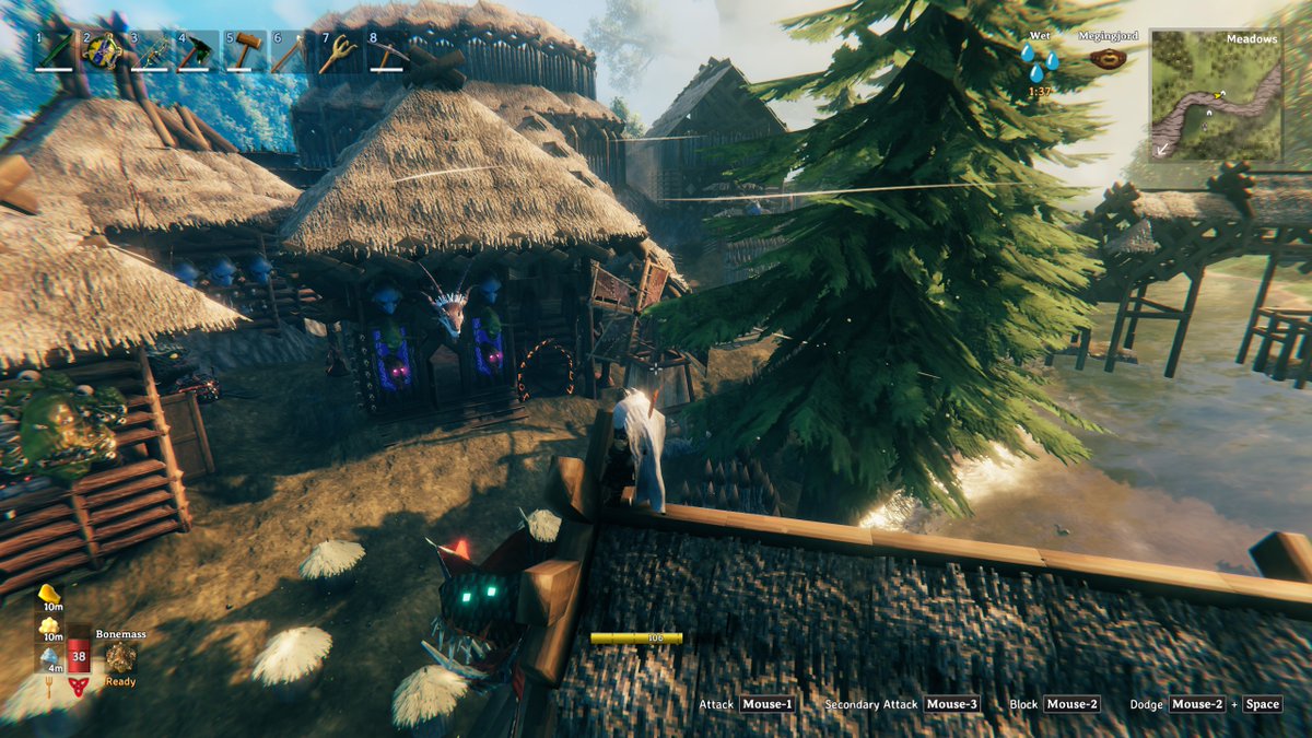 Meadows base - Sleepy Hollow 🌌🎑
#ValheimBotM