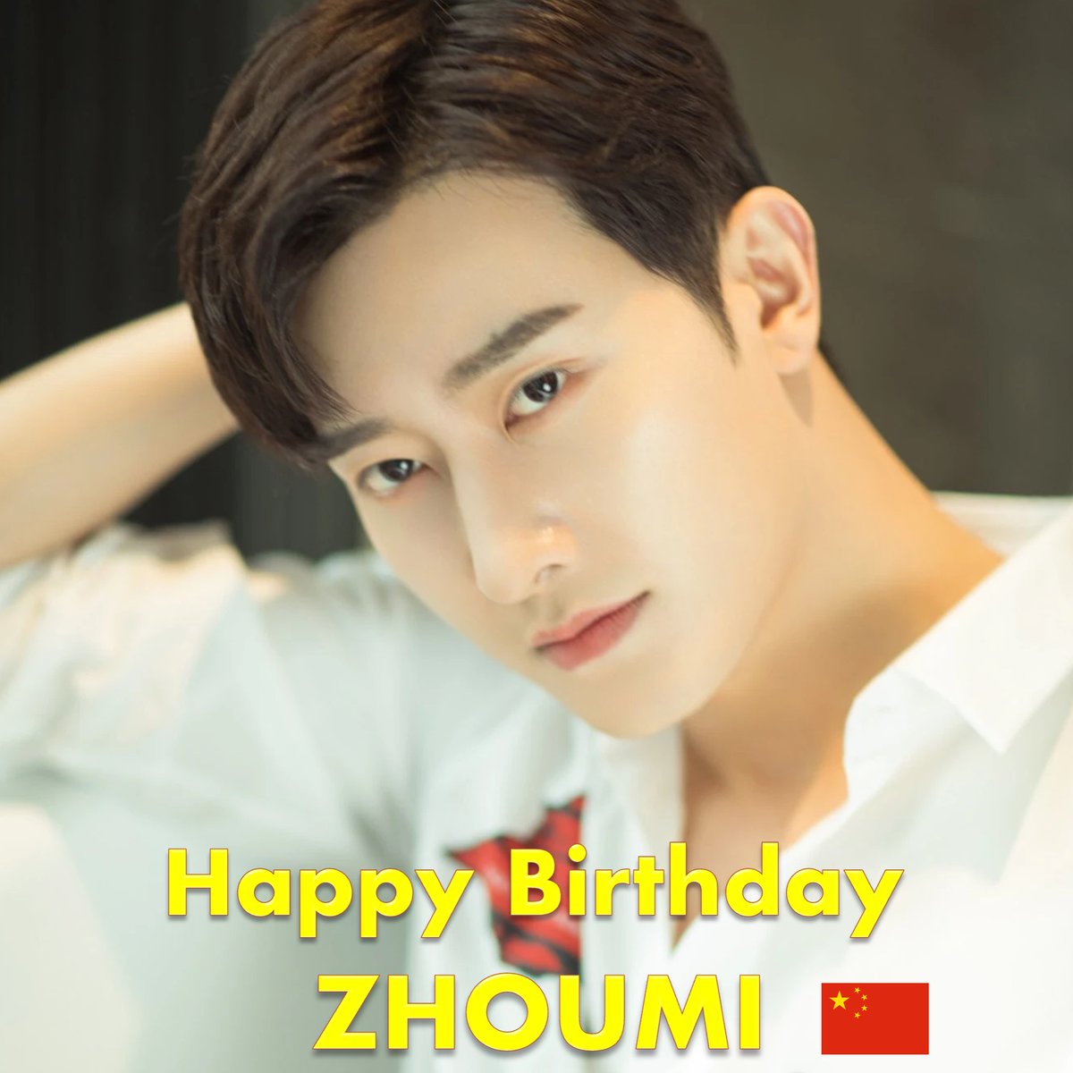 WORLDMUSICAWARD's tweet photo. Happy Birthday to #SuperJuniorM's handsome and extremely talented #Zhoumi!  👏🎂🎉🌟👑❤️
#HappyZHOUMIDay
#EternalSunshineZhoumi
#WeLoveZhoumi https://t.co/Yu0mCH19oP