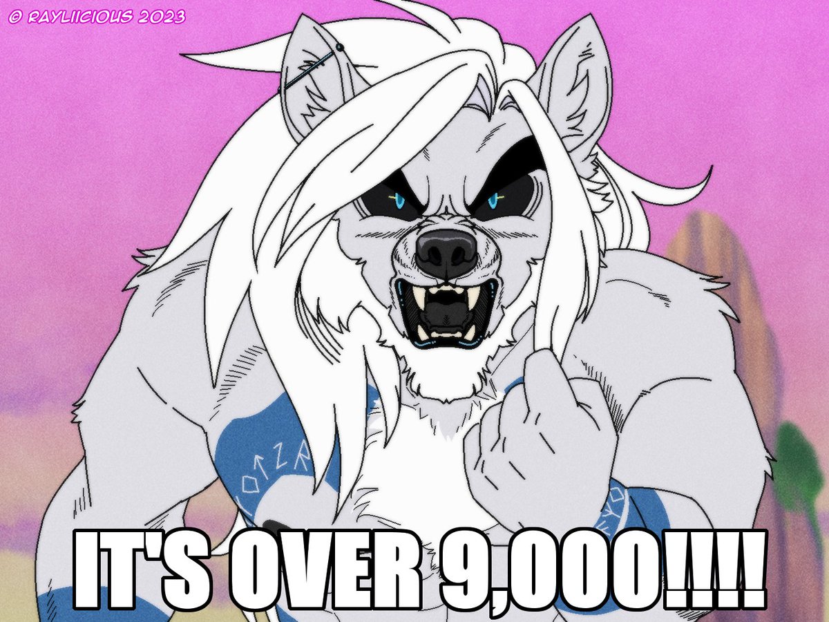 So..I hit over 9K followers. 

I'm sorry guys, but..I had to do it..

🎨: <a href="/rayliicious/">pubby 🦋✨️</a>