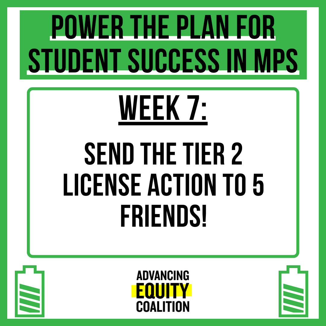 EquityMPS's tweet photo. 🔋⚡️Power The Plan For Student Success In MPS 🔋⚡️

MN legislators want to take action that will limit the ability for teachers to enter and stay in the classroom, especially teachers of color and special education teachers, by closing pathways for Tier 2 license teachers. https://t.co/x7DtlTInvc