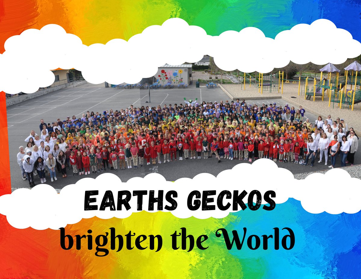 Over 600 Gecko staff and students came together at our rally this morning to start our celebration of Earth Day. 🦎🌎 🦎