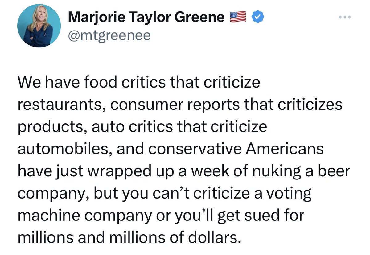 MeidasTouch's tweet image. Anheuser-Busch’s stock is at a near 52-week high. It’s up nearly 7% in the past month alone.

You didn’t “nuke a beer company.” You threw a humiliating tantrum and destroyed some beer cans.

And you are not “conservatives.” You are fascists.
