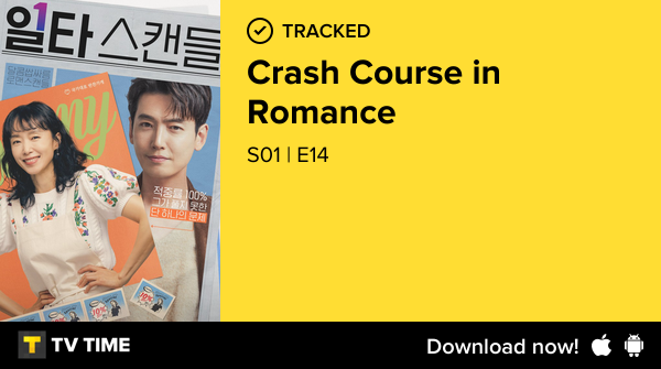 I've just watched episode S01 | E14 of Crash Course in Romance! #oneshotscandal  tvtime.com/r/2MG3l #tvtime