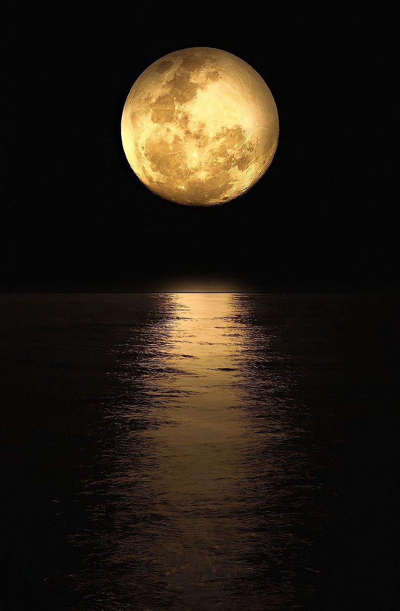 el mar y la luna.
