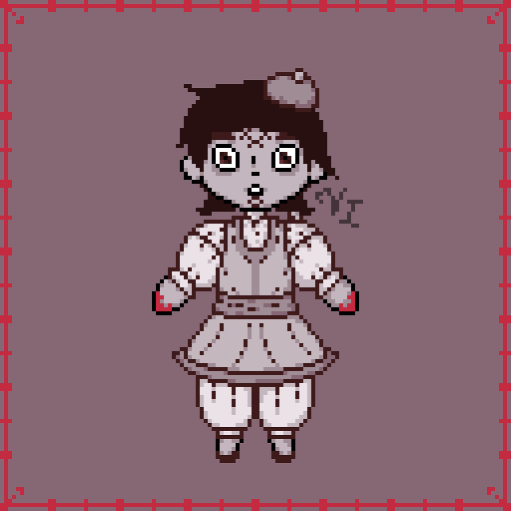violetimpulses's tweet photo. thank u to @safifesse for trusting me with your baby … 🥰 the limited palette was a nice challenge #pixelart https://t.co/ZN9BLk2N3T