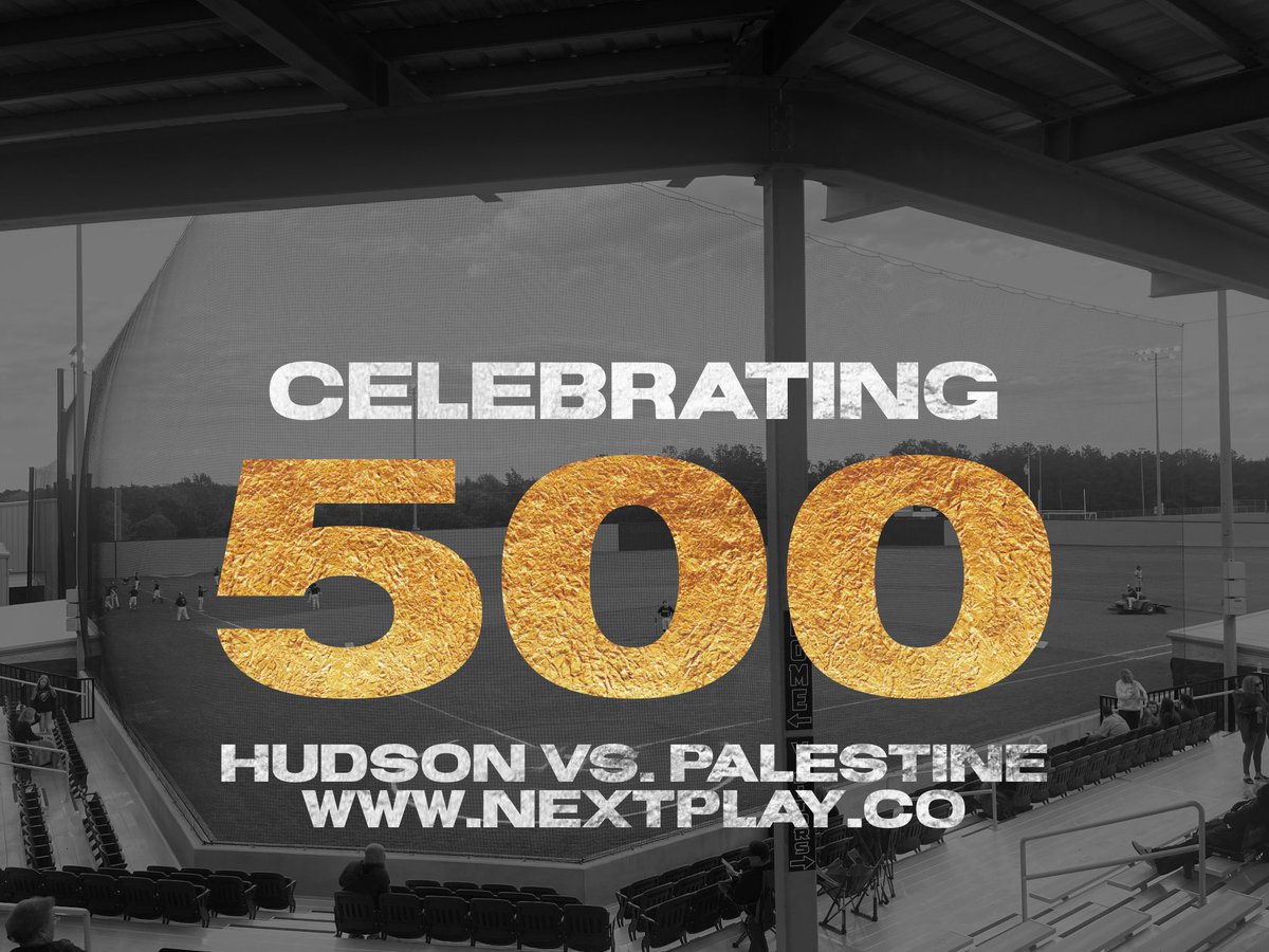 NextPlaySports's tweet photo. We are LIVE! Special 🌮 Taco Casa 🌮 Pregame Show celebrating Coach Kimble is live now at 📻 https://t.co/tKD1ZIJryY | Hudson vs. Palestine https://t.co/k25OnVNEml