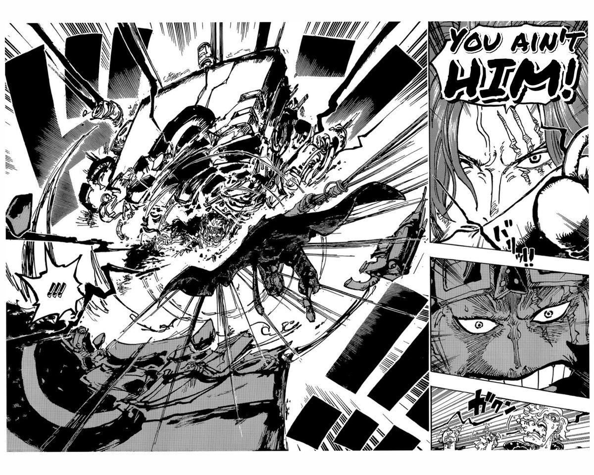 KingAlyx's tweet photo. Shank literally told Kid that he was Fake News!Now, Blackbeard doing the same to Law. Damn!
#youainthim #uselesskid #shanks #ONEPIECE1081 #ONEPIECE1081spoilers #onepiecespoilers https://t.co/ks19OXNPsr
