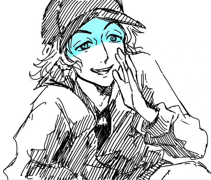 内緒だよ

#落書き #rkgk #創作男子 #一次創作 