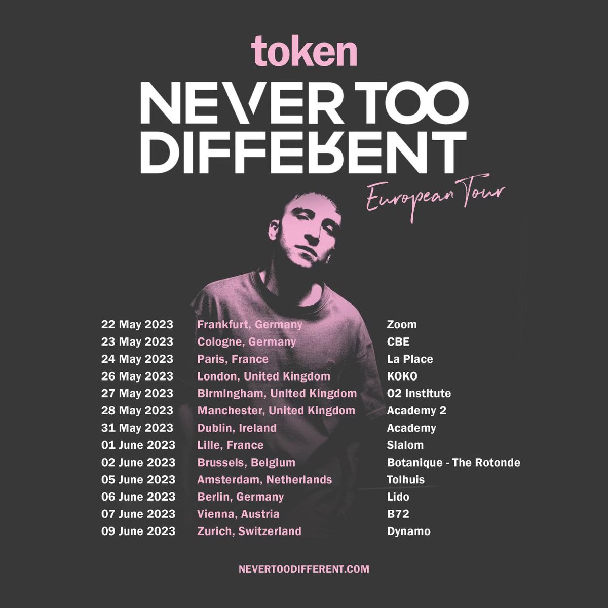 Never Too Different tweet media