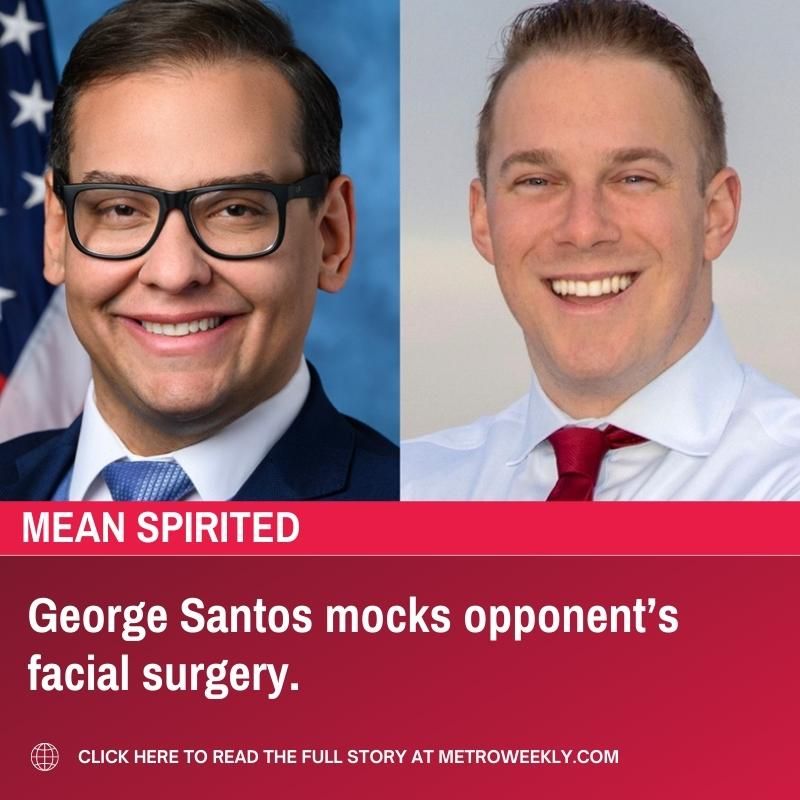 METRO WEEKLY🏳️‍🌈🏳️‍⚧️ on Twitter Santos mocks opponent’s