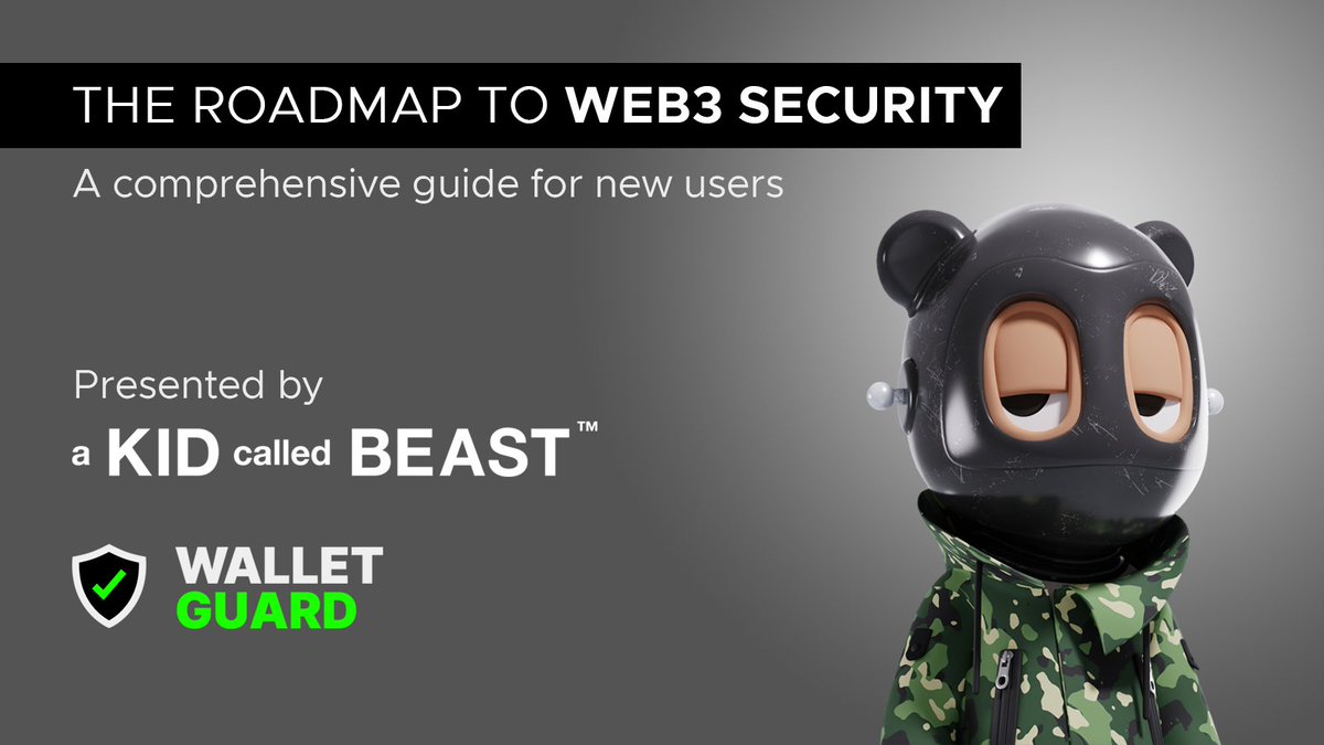 wallet_guard's tweet image. 🚀 Introducing our Roadmap to Web3 Security - A comprehensive guide for new users to navigate the world of Web3 safely and securely. 

Read this thread to learn how to protect your digital assets.🔒🌐