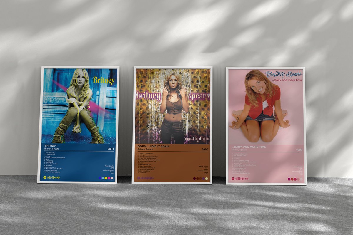 LePetitBlondie's tweet image. Britney Spears Album Poster Discography
etsy.com/listing/146369…

#BritneySpears #AlbumPoster #Inthezone #Blackout #babyonemoretime #Britney #Glory