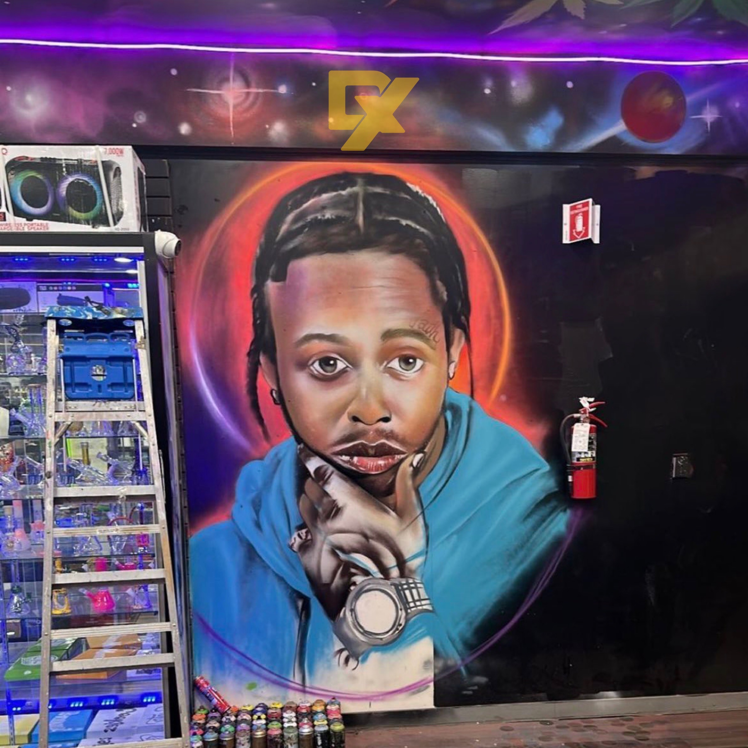 New Pop Smoke Mural Leaves Fans Confused at How Rapper Looks - XXL