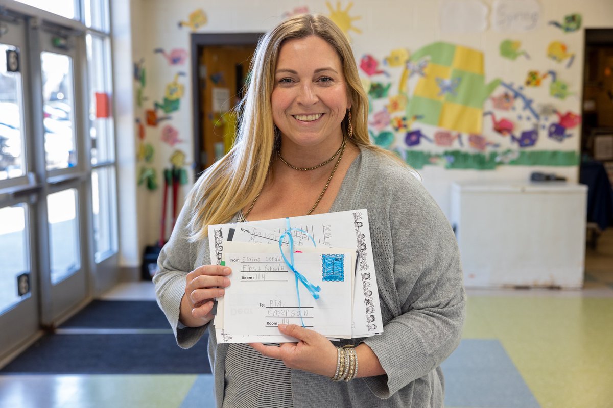 Our school PTAs are beyond amazing! These members have dedicated their time and effort into creating amazing events and opportunities for all our families and staff. To help honor and thank them <a href="/EmersonD205/">Emerson Elementary</a> held a PTA breakfast with thank you letters from students! #WeAreD205