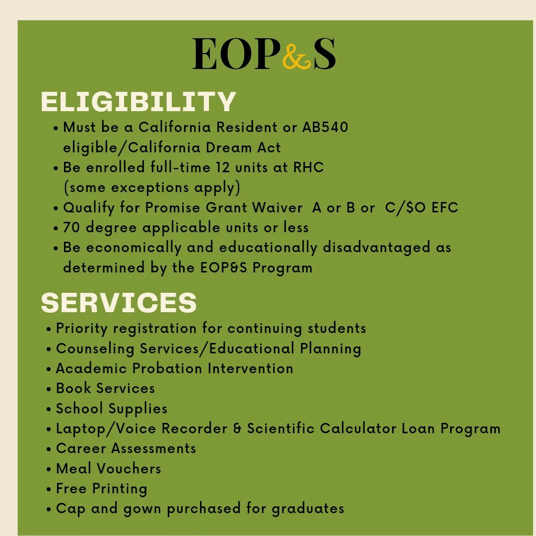 eops_rhc's tweet photo. EOP&amp;S/CARE/NextUp is NOW accepting applications for Fall 2023 👏
https://t.co/1H6amSIopx https://t.co/Zj8jGTQa5C