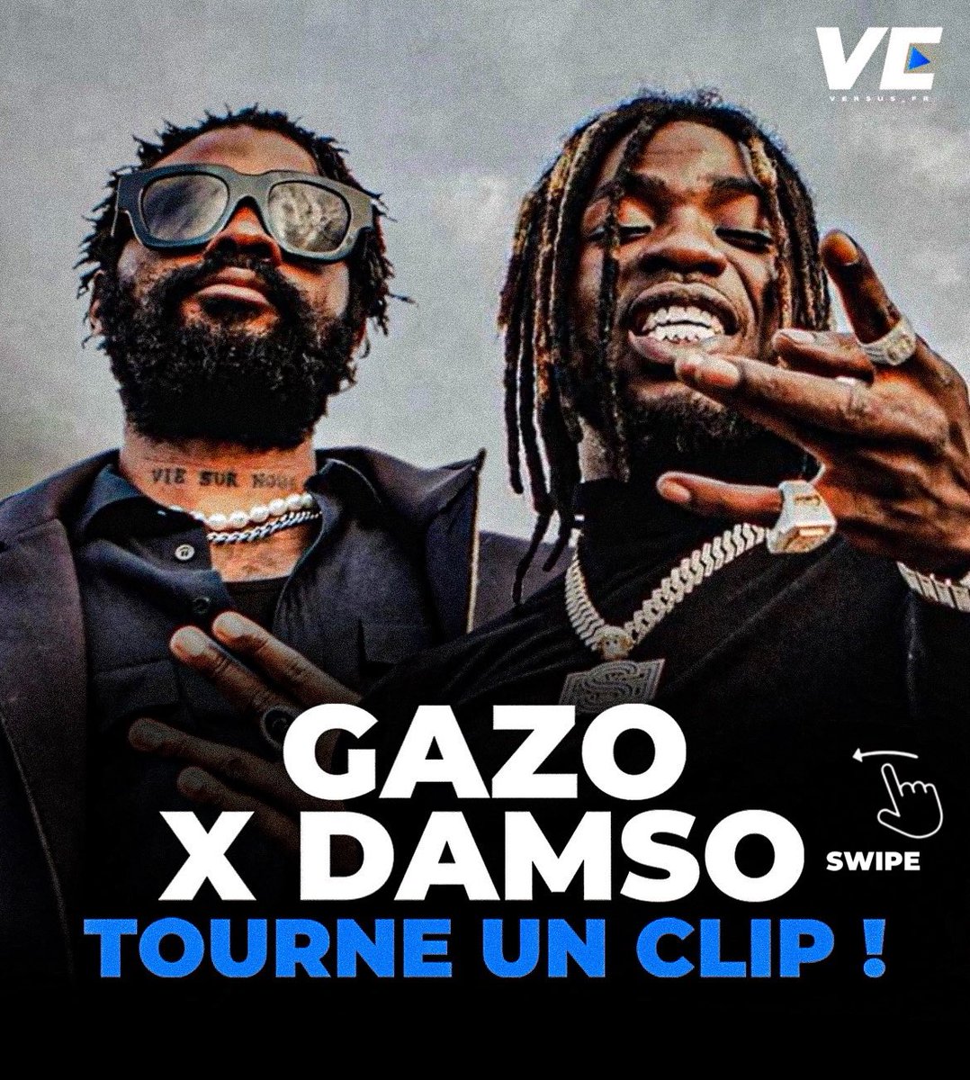 fr_versus's tweet photo. 🚨 GAZO x DAMSO ! Les deux artistes ont tourné un clip 👀🎥

Un nouveau morceau ? Ou le clip de leur précédente collaboration « Bodies » ?

@GazoMlg @THEDAMSO https://t.co/saOWPwqyvJ