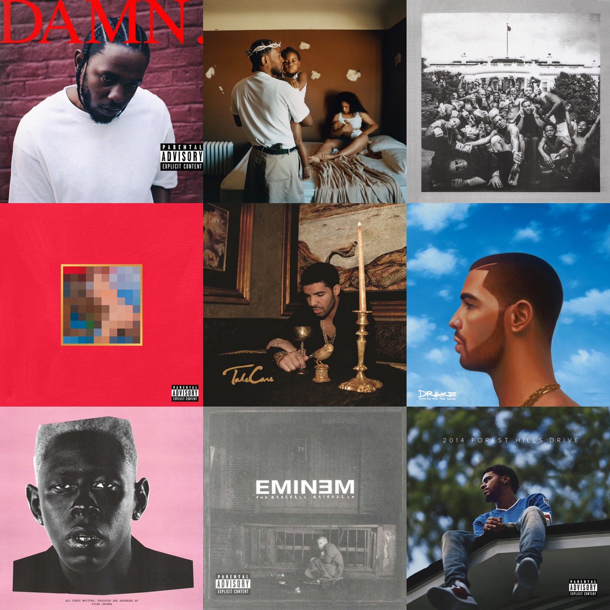 HipHopHubOG's tweet photo. What is the best album here? https://t.co/5Gj9WbuytK