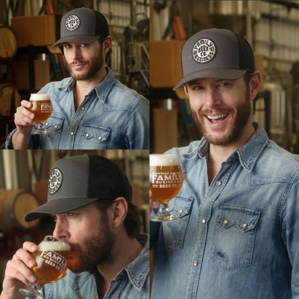 collecting this FBBC photoshoot set of Jensen ☺️🧡🍺