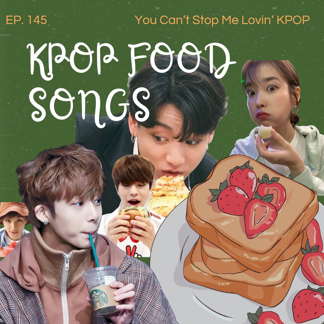 Hungry? Thirsty? Kpop? Well you’re in luck we’ve gotchu! On this week’s episode, Katie &amp; Chelsea talk about their favorite kpop food &amp; drink songs. 

Click the link in our bio to listen 🎧

Do you have a favorite kpop food &amp; drink song? 

#kpop #podcast #food #drink