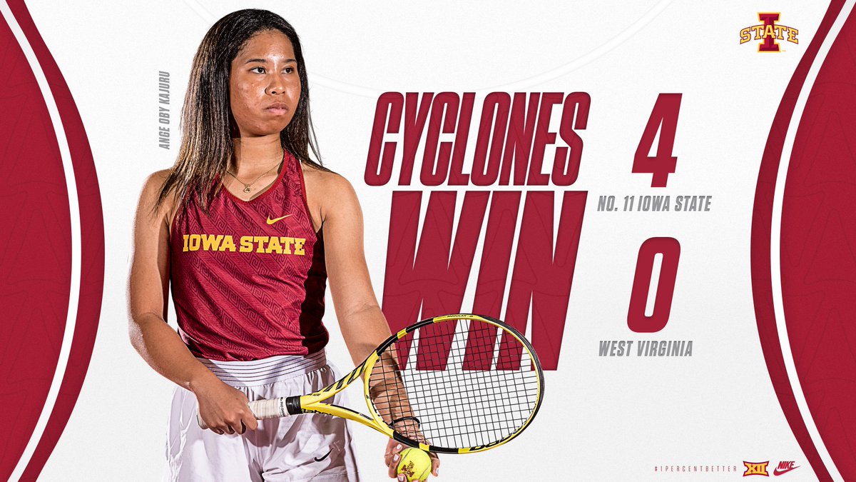 CycloneTEN's tweet photo. 𝘛𝘏𝘈𝘛𝘚 𝘈 𝘞𝘙𝘈𝘗

#1PercentBetter | #Cyclones https://t.co/59uOpCLKSD