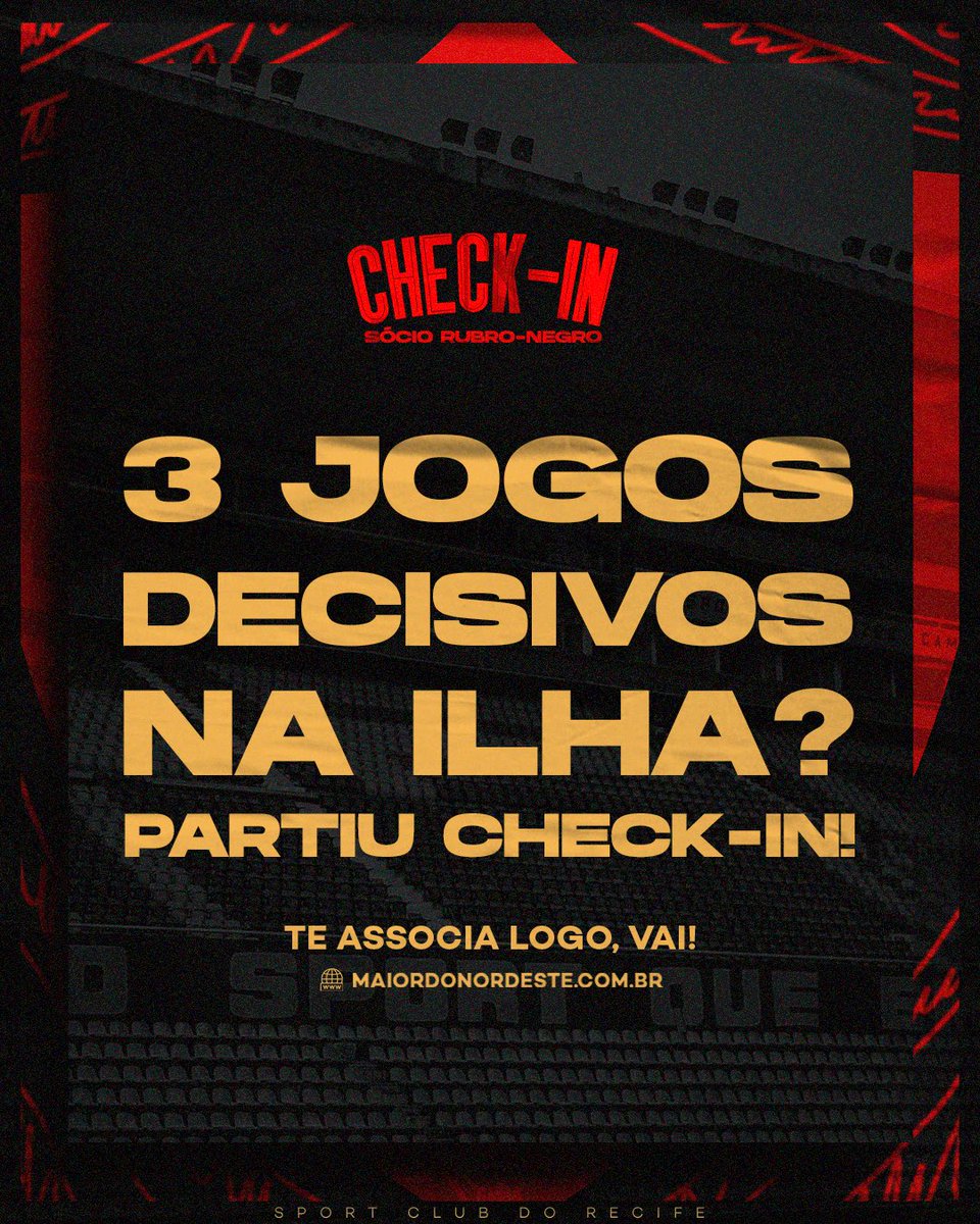sportrecife's tweet photo. Associe-se ao Leão e garanta o seu check-in em TODOS os jogos em casa da temporada por R$ 55 mensais! 🔥 #RumoAos20k

📲 https://t.co/HEvY21i6B2 https://t.co/7cCBGIWiQo