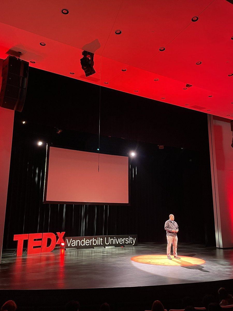 Up next: Navigating the AI Future of Healthcare by Benjamin Collins. #tedxvandy