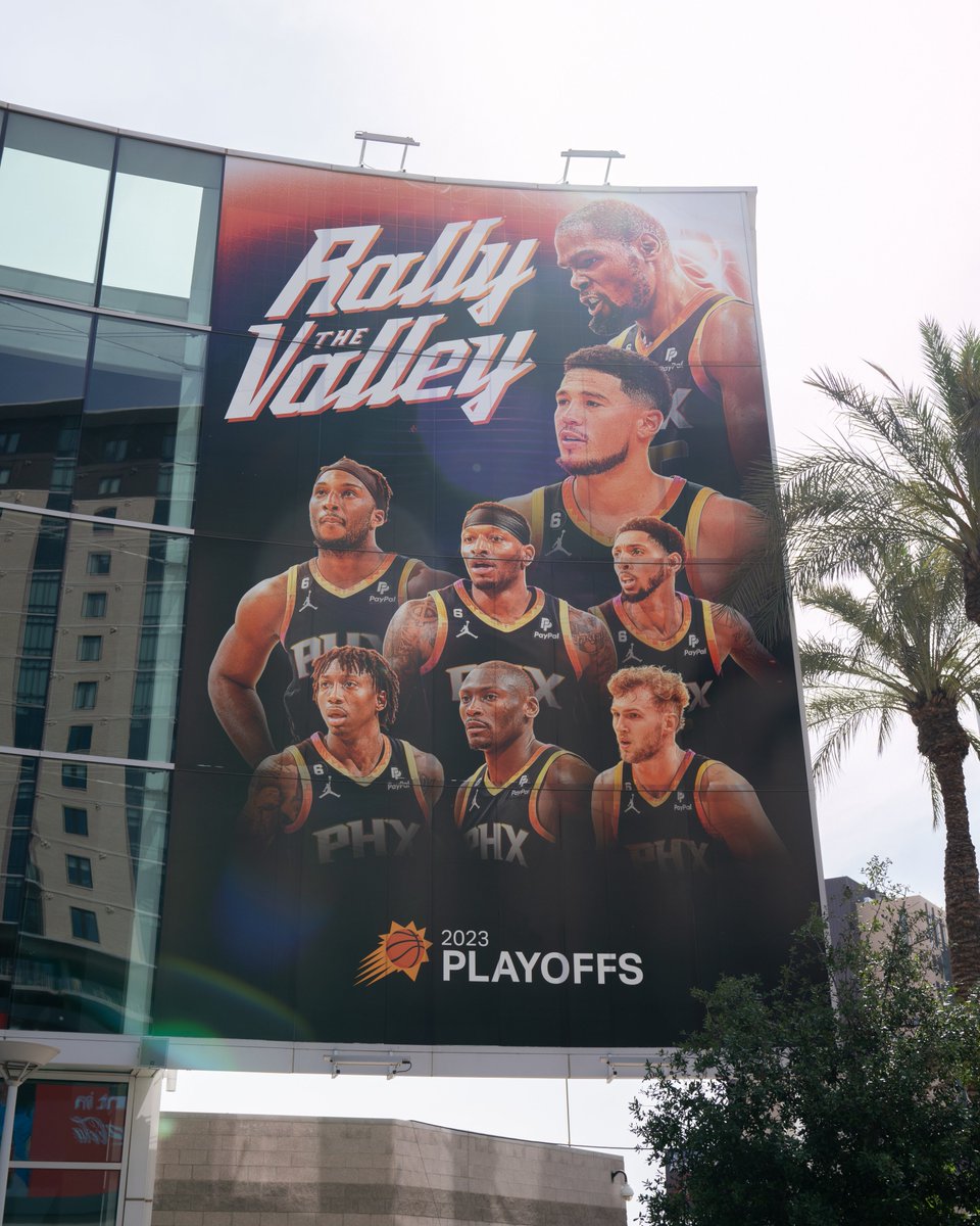 Our home got a new look for Playoffs 👀

#RallyTheValley