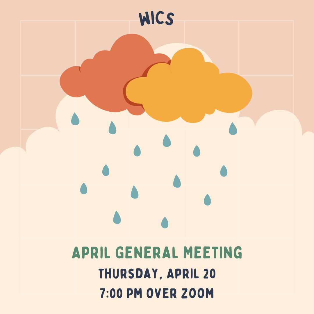 IllinoisWics's tweet photo. Join us for our last general meeting of the semester! We'll be hosting a few alumni from different backgrounds, so this is a great opportunity to learn more about different companies and career paths. Check the newsletter for the link. Hope to see you there! https://t.co/lpvsEQRnxf