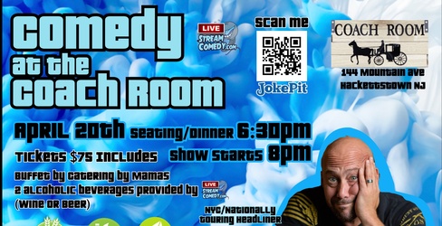 PromoteComedy's tweet photo. 🔔TICKETS ON SALE NOW🔔
LIVE STREAM COMEDY✌️🥳

@livestreamcomedy #Dunellen #NewJersey &amp; beyond!

😄COMEDY TICKETS &amp; INFO🎟
https://t.co/dxiOm0KE2u

#JOKEPIT THE BEST⭐️⭐️⭐️⭐️⭐️INDEPENDENT COMEDY CLUBS NEAR YOU
#NJComedy #DunellenComedy #NewJerseyComedy #standupcomedy https://t.co/QDmwBO85a8