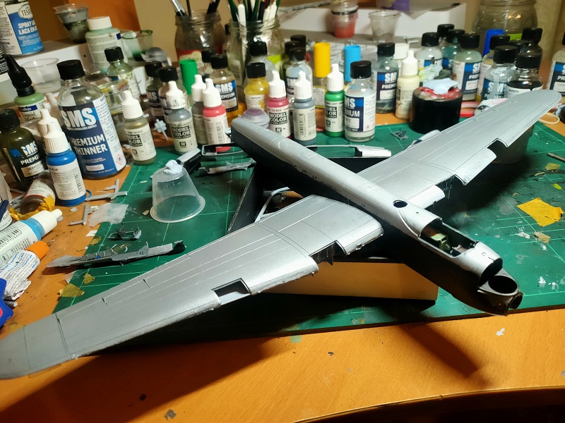 WartsNAllModels's tweet photo. #finishing our #clearparts #hack, #wingassembly and putting #engines on the #172scale #airfix #dambusters #lancaster and #assembling the #interior of the #kpmodels #lavockin of #UkrainianHero Ivan #kozhedub on the #livestream on https://t.co/cqPPEWXFpY. Pop past and chat! https://t.co/w77LbkwkSo