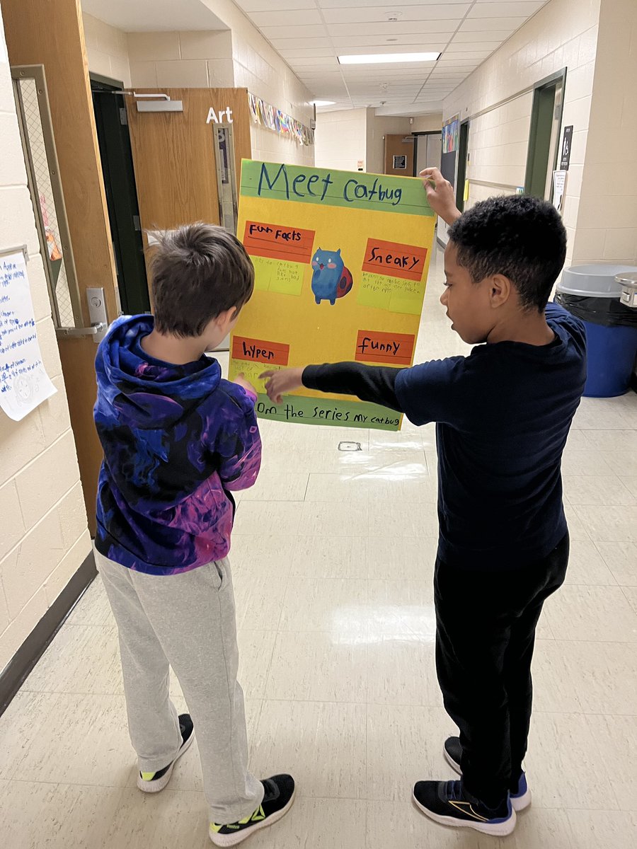 These two fast walked down the hallway to share their book series share with us today because they were so proud...and so were we! 😍 #proudspecialists