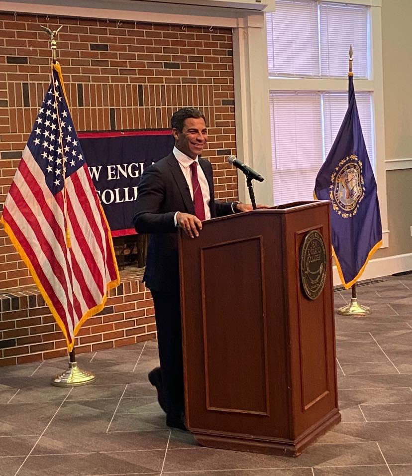 NEC Politics Department (@necpolitics) on Twitter photo “The kryptonite to democracy is division.” Mayor <a href="/FrancisSuarez/">Mayor Francis Suarez</a> is holding a town hall meeting at <a href="/NewEngCollege/">New England College</a>. #FITN #NHPolitics #Election2024 “The kryptonite to democracy is division.” Mayor <a href="/FrancisSuarez/">Mayor Francis Suarez</a> is holding a town hall meeting at <a href="/NewEngCollege/">New England College</a>. #FITN #NHPolitics #Election2024