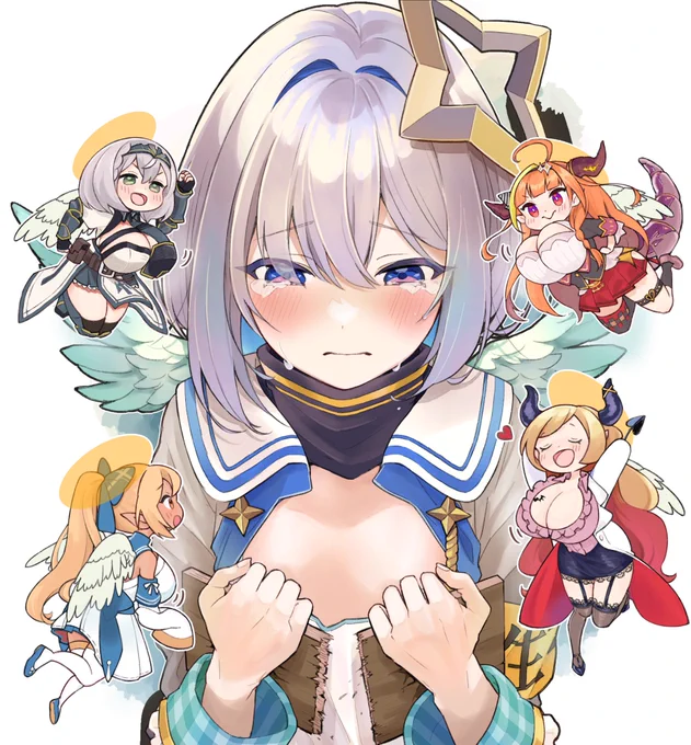 決してまな板じゃないかなたんとOPI四従士#再掲したらフォロワーが増えるらしい#かなたーと 