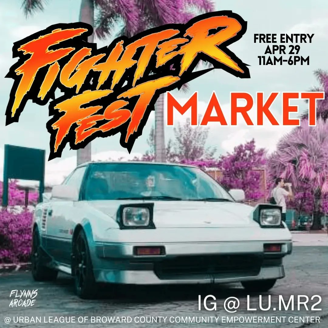Flynnsgamingfl's tweet photo. BRING OUT THE ITASHA 🚗⚡FREE Entry 😱⚡ FIGHTER FEST MARKET {APR 29 ~ SAT 11AM-6PM} #itasha #anime #jdm #itashastyle #driftlife #itashacar #otaku #animecar #liveries #itashathe #cars #honda #subaru #toyota #animegirl #itashasociety #weeb #nissan #evo #bmw #ligue #freeevent https://t.co/E6jeWG1oiO