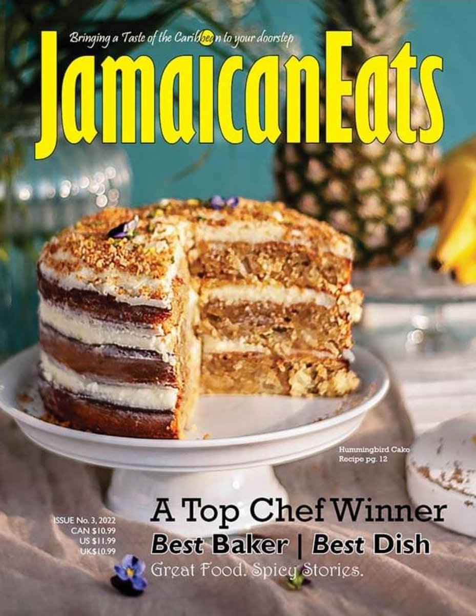 ChefIrie's tweet photo. EXTRA! EXTRA! EXTRA! Top chefs Jamaicans.
Read all about them.
#topchef #chefnoelcunningham #chefirie #jamaicanfood #jamaicaneats #jamaicanchef #caribbeanfood #Jamaica #caribbean #bestbaker #bestdish #jamaicaneatsmagazine @ChefIrie @jamaicaneats @iamchefnoel https://t.co/pTeq8ui5gb