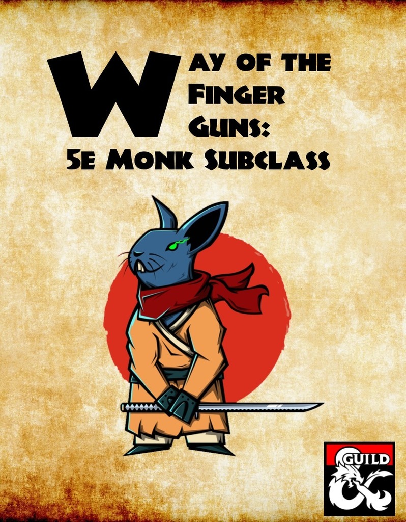 JimHeskett's tweet photo. So I made a thing! I created a FREE 5e subclass for the dmsguild (suggested price 1.99 but you can change it to 0 if you want). Check it out and let me know what you think!

https://t.co/MZVBu9p0wE https://t.co/JAI2pKrFMl
