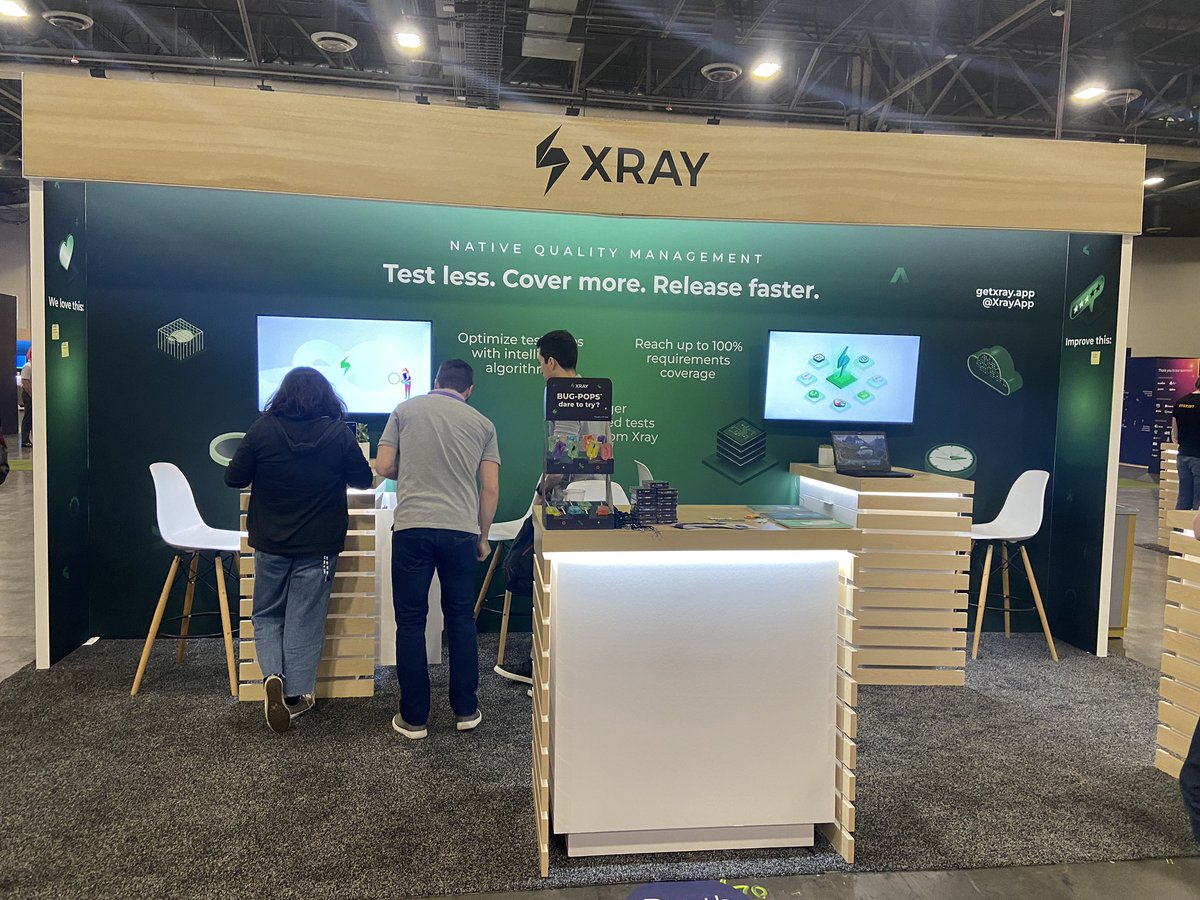 XrayApp's tweet photo. Just started! Swing by the #XrayApp booth at #AtlassianTeam23 ⚡️ https://t.co/QWLjKTwh36